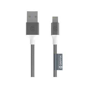 کابل گریفین Premium Braided USB to Lightning طول 1.5 متر
