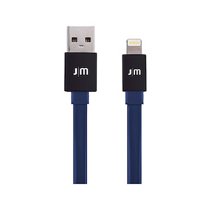 کابل جاست موبایل AluCable Flat USB to Lightning طول 1.2 متر