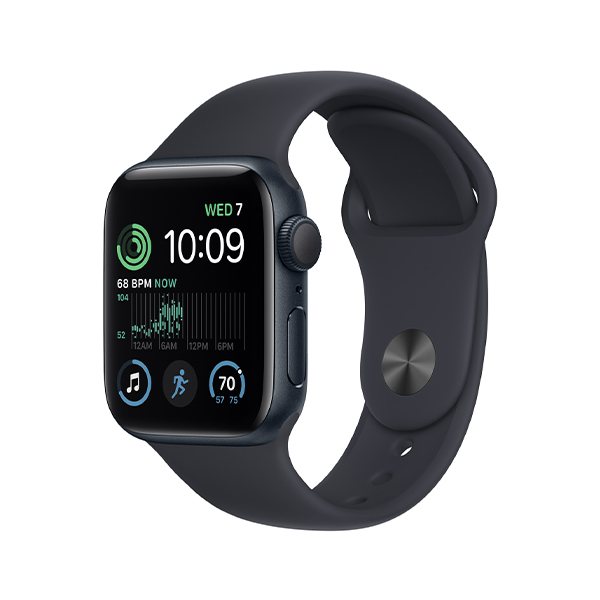 ساعت هوشمند اپل مدل SE 2023 Aluminum 40mm Apple Watch SE 2023 GPS Midnight Aluminum Case Midnight Sport Band - 40mm