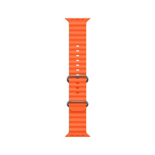 ساعت هوشمند اپل مدل Ultra 2 Ocean Band 49mm Apple Watch Ultra 2 Titanium Case Orange Ocean Band - 49mm