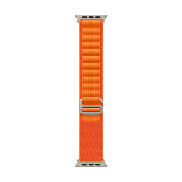 ساعت هوشمند اپل مدل Ultra Alpine Loop 49mm Apple Watch Ultra Titanium 49mm Orange Alpine Loop Band Smart Watch