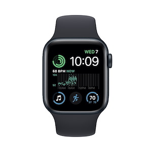 ساعت هوشمند اپل مدل SE 2023 Aluminum 44mm Apple Watch SE 2023 GPS Midnight Aluminum Case Midnight Sport Band - 44mm