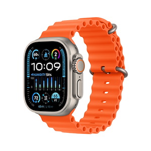 ساعت هوشمند اپل مدل Ultra 2 Ocean 49mm Apple Watch Ultra 2 Titanium 49mm Orange Ocean Band Smart Watch