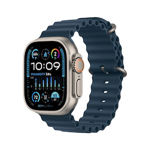 ساعت هوشمند اپل مدل Ultra 2 Ocean 49mm Apple Watch Ultra 2 Titanium 49mm Blue Ocean Band Smart Watch