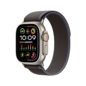 ساعت هوشمند اپل مدل Ultra 2 Trail Loop 49mm Apple Watch Ultra 2 Titanium 49mm Blue/Black Trail Loop Band Smart Watch