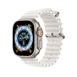 ساعت هوشمند اپل مدل Ultra Ocean 49mm Apple Watch Ultra Titanium 49mm White Ocean Band Smart Watch