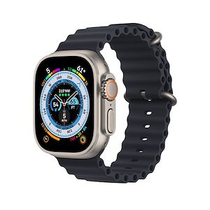 ساعت هوشمند اپل مدل Ultra Ocean 49mm Apple Watch Ultra Titanium 49mm Midnight Ocean Band Smart Watch