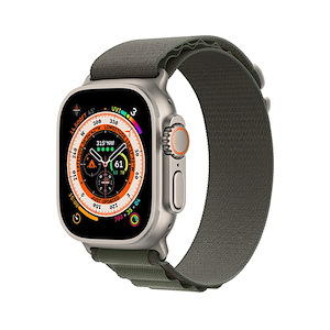 ساعت هوشمند اپل مدل Ultra Alpine Loop 49mm Apple Watch Ultra Titanium 49mm Green Alpine Loop Band Smart Watch