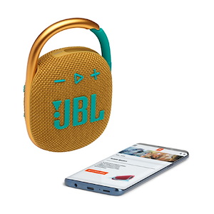 اسپیکر جی‌بی‌ال مدل Clip 4 JBL Clip 4 Yellow Speaker