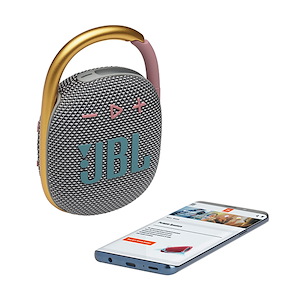 اسپیکر جی‌بی‌ال مدل Clip 4 JBL Clip 4 Gray Speaker