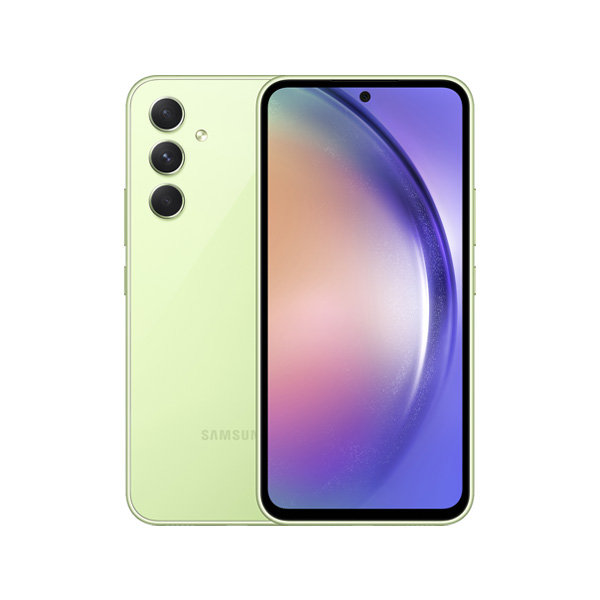 گوشی موبایل سامسونگ مدل Galaxy A54 رم 8 ظرفیت 256 گیگابایت Samsung Galaxy A54 8GB RAM 256GB Lime Mobile Phone