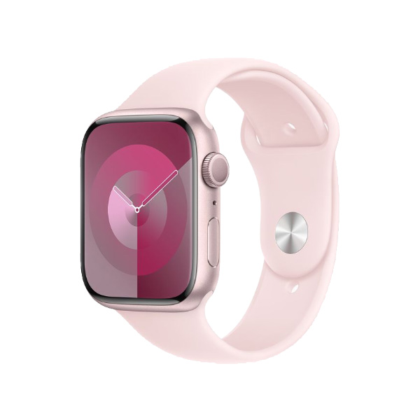 ساعت هوشمند اپل مدل Series 9 Aluminum 45mm Apple Watch Series 9 GPS Pink Aluminum Case 45mm Pink Sport Band
