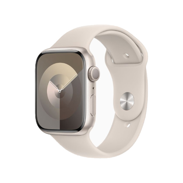 ساعت هوشمند اپل مدل Series 9 Aluminum 45mm Apple Watch Series 9 GPS Starlight Aluminum 45mm Starlight Sport Band Smart Watch