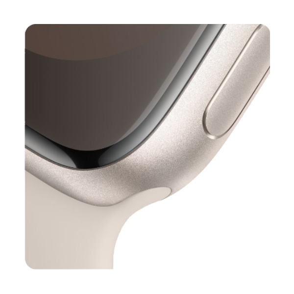 ساعت هوشمند اپل مدل Series 9 Aluminum 45mm Apple Watch Series 9 GPS Starlight Aluminum Case 45mm Starlight Sport Band