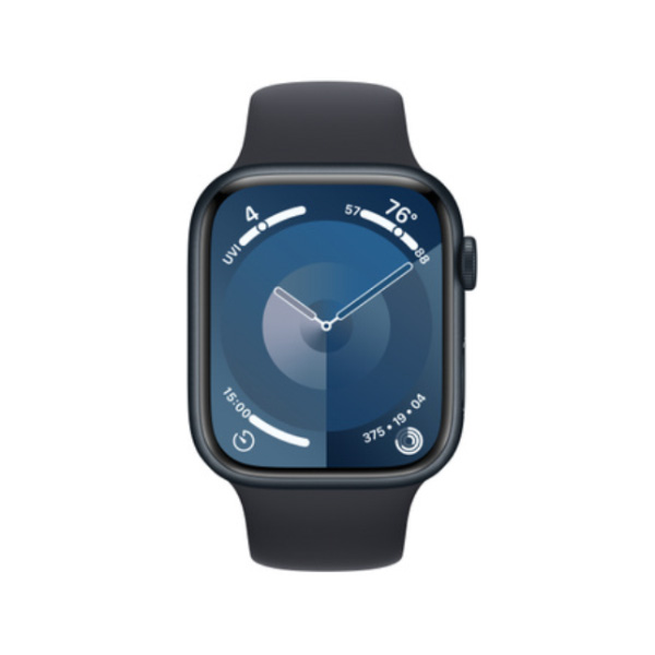 ساعت هوشمند اپل مدل Series 9 Aluminum 41mm Apple Watch Series 9 GPS Midnight Aluminum Case 41mm Midnight Sport Band