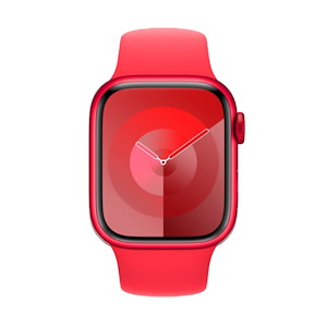 ساعت هوشمند اپل مدل Series 9 Aluminum 45mm Apple Watch Series 9 GPS RED Aluminum 45mm RED Sport Band Smart Watch