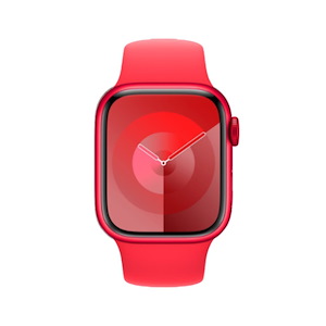 اپل‌واچ سری 9 آلومینیوم سایز 41mm Apple Watch Series 9 GPS RED Aluminum 41mm RED Sport Band Smart Watch