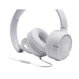 هدفون جی‌بی‌ال مدل Tune 500 JBL Tune 500 White Headphone