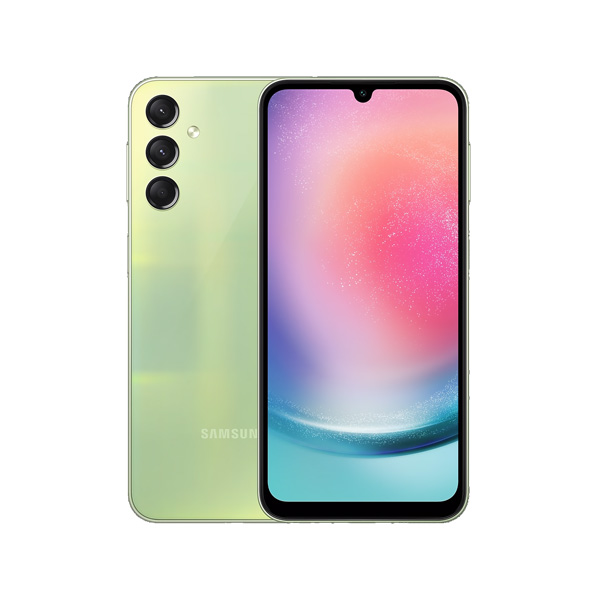 گوشی موبایل سامسونگ مدل Galaxy A24 رم 4 ظرفیت 128 گیگابایت Samsung Galaxy A24 4GB RAM 128GB Lime Green Mobile Phone