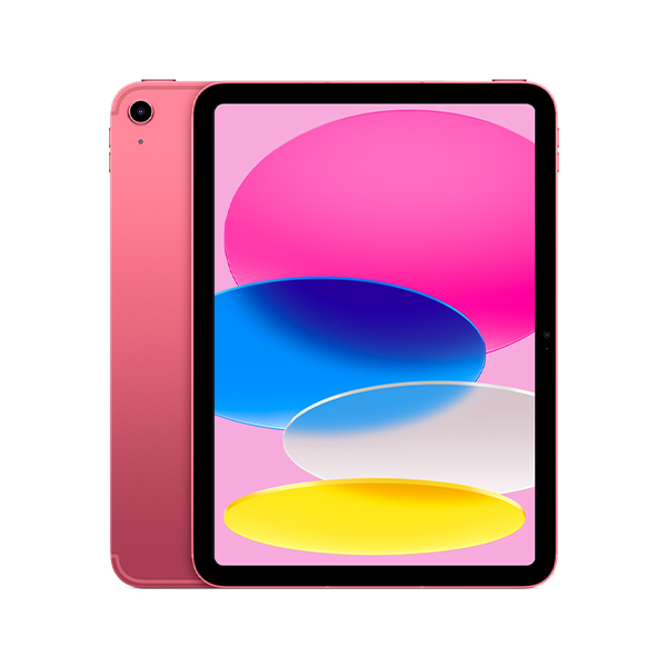 تبلت اپل مدل iPad 10 2022 5G ظرفیت 64 گیگابایت Apple iPad 10 2022 5G 4GB RAM 64GB Pink Tablet