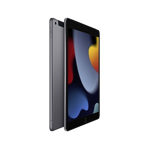 تبلت اپل مدل iPad 9 2021 4G ظرفیت 256 گیگابایت Apple iPad 9 2021 4G 3GB RAM 256GB Space Gray Tablet