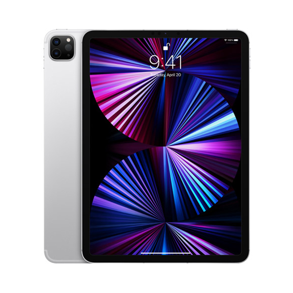 تبلت اپل مدل iPad Pro 11" 2021 5G ظرفیت 128 گیگابایت Apple iPad Pro 11-inch 2021 5G 8GB RAM 128GB Silver Tablet
