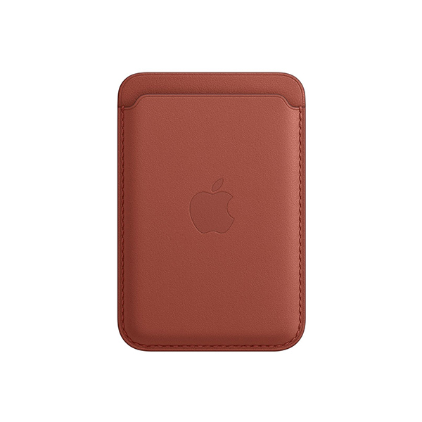 خرید آنلاین کیف کارت اپل Leather with MagSafe