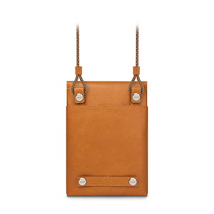 کیف موشی مدل Aro Mini Slim Crossbody Moshi Aro Mini Slim Crossbody Caramel Brown Bag