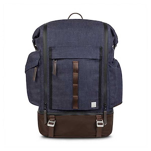 کوله پشتی موشی مدل Captus Rolltop Moshi Captus Rolltop Denim Blue Bag