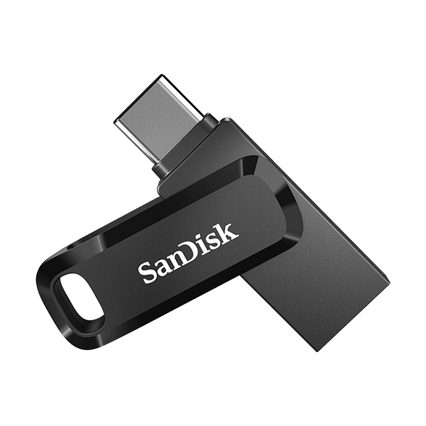 فلش مموری سندیسک مدل Ultra Dual Drive Go USB-C ظرفیت 64 گیگابایت SanDisk Ultra Dual Drive Go USB-C Flash Drive Black - 64GB