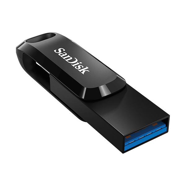 فلش مموری سندیسک مدل Ultra Dual Drive Go USB-C ظرفیت 64 گیگابایت SanDisk Ultra Dual Drive Go USB-C Flash Drive Black - 64GB