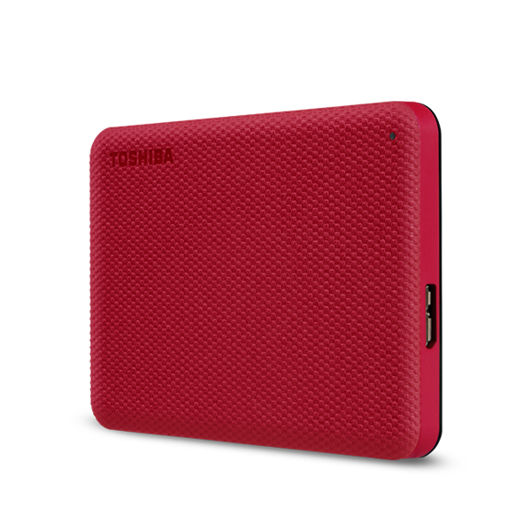 هارد اکسترنال توشیبا مدل Canvio Advance ظرفیت 2 ترابایت Toshiba Canvio Advance 2TB Red External Hard Drive