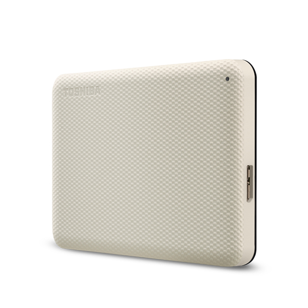 هارد اکسترنال توشیبا مدل Canvio Advance ظرفیت 2 ترابایت Toshiba Canvio Advance 2TB Light Beige External Hard Drive