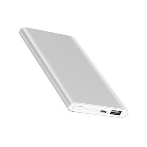 پاوربانک شیائومی مدل Mi 2 ظرفیت 5000 میلی‌آمپر Xiaomi Mi 2 PowerBank Silver - 5000mAh