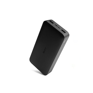 پاوربانک شیائومی مدل Redmi ظرفیت 20000 میلی‌آمپر Xiaomi Redmi 20000mAh Black PowerBank