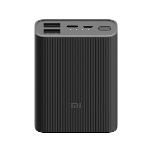 پاوربانک شیائومی مدل Mi 3 Ultra Compact ظرفیت 10000 میلی‌آمپر Xiaomi Mi 3 Ultra Compact 10000mAh Black PowerBank