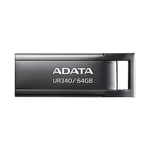 فلش مموری ای‌دیتا مدل Royal UR340 ظرفیت 64 گیگابایت Adata Royal UR340 64GB Black USB Flash Drive