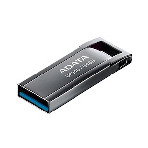 فلش مموری ای‌دیتا مدل Royal UR340 ظرفیت 64 گیگابایت Adata Royal UR340 64GB Black USB Flash Drive