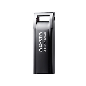 فلش مموری ای‌دیتا مدل Royal UR340 ظرفیت 64 گیگابایت Adata Royal UR340 64GB Black USB Flash Drive