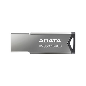 فلش مموری ای‌دیتا مدل UV350 ظرفیت 64 گیگابایت Adata UV350 64GB Silver USB Flash Drive