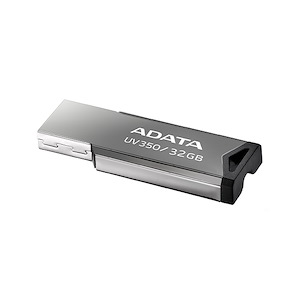 فلش مموری ای‌دیتا مدل UV350 ظرفیت 32 گیگابایت Adata UV350 USB Flash Drive Silver - 32GB