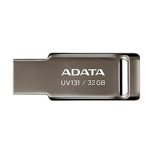 فلش مموری ای‌دیتا مدل UV131 ظرفیت 32 گیگابایت Adata UV131 USB Flash Drive Chromium Grey - 32GB