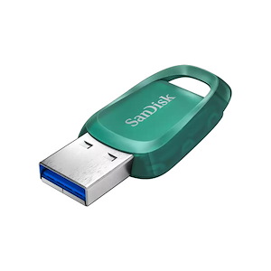 فلش مموری سندیسک مدل Ultra Eco ظرفیت 64 گیگابایت SanDisk Ultra Eco 64GB Green USB Flash Drive