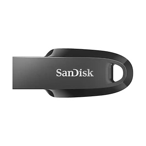 فلش مموری سندیسک مدل Ultra Curve ظرفیت 64 گیگابایت SanDisk Ultra Curve 64GB Black USB Flash Drive