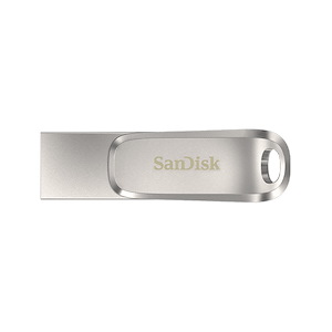 فلش مموری سندیسک مدل Ultra Dual Drive Luxe USB-C ظرفیت 32 گیگابایت SanDisk Ultra Dual Drive Luxe USB-C 32GB Silver USB Flash Drive