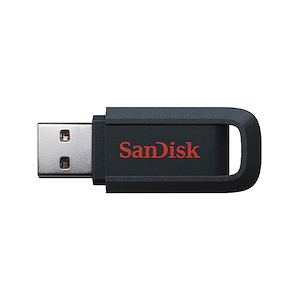 فلش مموری سندیسک مدل Ultra Trek ظرفیت 64 گیگابایت SanDisk Ultra Trek 64GB Black USB Flash Drive