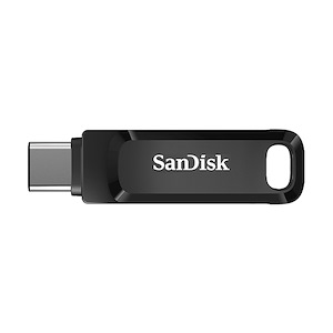 فلش مموری سندیسک مدل Ultra Dual Drive Go USB-C ظرفیت 64 گیگابایت SanDisk Ultra Dual Drive Go USB-C Flash Drive Black - 64GB