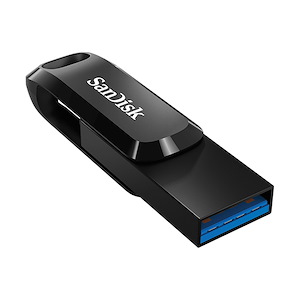 فلش مموری سندیسک مدل Ultra Dual Drive Go USB-C ظرفیت 64 گیگابایت SanDisk Ultra Dual Drive Go USB-C 64GB Black USB Flash Drive