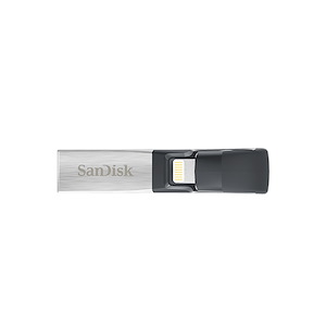 فلش مموری سندیسک مدل iXpand ظرفیت 32 گیگابایت SanDisk iXpand 32GB Silver USB Flash Drive