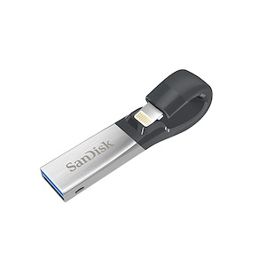 فلش مموری سندیسک مدل iXpand ظرفیت 32 گیگابایت SanDisk iXpand 32GB Silver USB Flash Drive